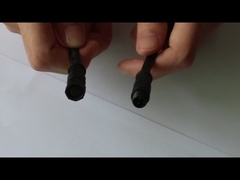 M8 방수 남성 및 여성 연결 케이블 6 핀 자동차 방수 케이블