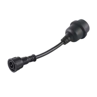 Outdoor IP67 Soft Corded Copper Nylon E27 Lamp Holder Waterproof Electric Connectors for Solar Power System Wire Connections