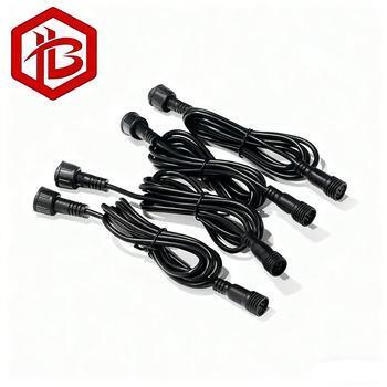 M11 PVC Plug UHF PCB Connector IP68 Rated Copper Contact Multi-Pin Waterproof Circular Connector