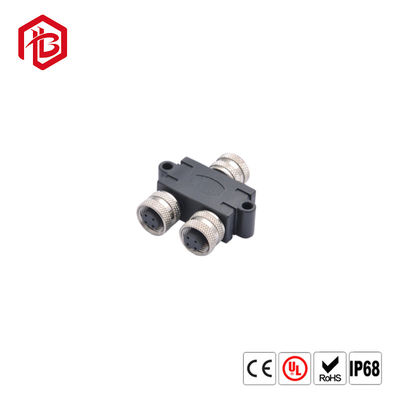 구입하다 지하인 M12 12 3 4 5 6Pin 이더넷 2 핀 내수 케이블 연결기 online manufacture