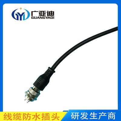 구입하다 GX12 GX16 M12 전선 M12 케이블 4 핀 연결기 방수 online manufacture