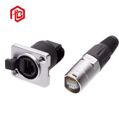 구입하다 항공우주 RF 애플리케이션용 전기 방수 RJ45 구리 수/암 커넥터 online manufacture
