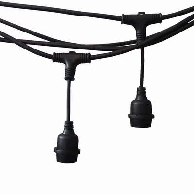 구입하다 E27 램프 홀더 구리 와이어 스위치 110V 소켓 고품질 LED 전기 태양광 발전 시스템 FPC IP67 online manufacture