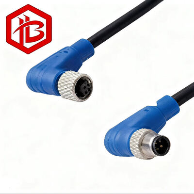 구입하다 OEM ODM M5 4 핀 남성/여성 방수 IP68 항공 RF FPC 원형 연결 케이블 online manufacture