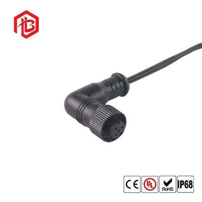 구입하다 M12 직각 엘보 남성/여성 UHF RF PCB 전원 어댑터 2-8핀 커넥터, IP68 등급 online manufacture