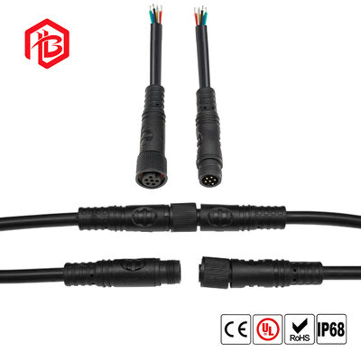 구입하다 항공우주 RF 애플리케이션용 구리 접점이 있는 M10 PVC 남성/여성 방수 플러그 online manufacture