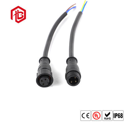 구입하다 LED는 4 핀 M15 PVC 방수 와이어 커넥터를 드러냅니다 online manufacture