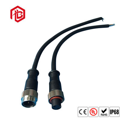 구입하다 까만 백색 IP68 전원 연결 장치를 용접하는 금속 M16 online manufacture