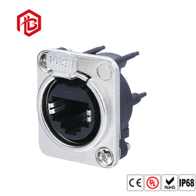 구입하다 PVC/고무 36V RJ45는 연결관 1.5A 이더네트 방수벽 연결관을 방수 처리합니다 online manufacture