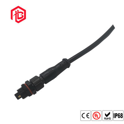 구입하다 250V PVC 4 막대기 패널 마운트 IP67 M12 방수 커넥터 online manufacture