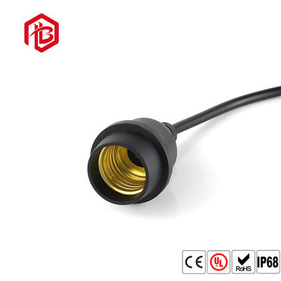 구입하다 전기적 광 PVC E27 전구 홀더 연결기 남자 여성 램프 홀더 플러그 online manufacture
