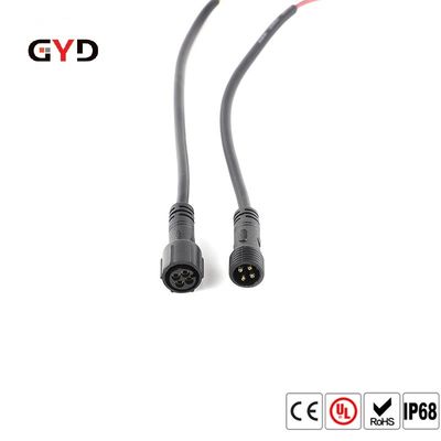 구입하다 GYD M10 방수 검은 Pvc 전기 커넥터 주도하는 옥외등 Ip67 online manufacture