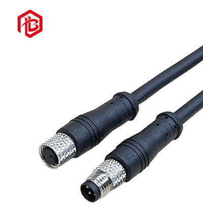 구입하다 110V 220V 3Pin 전기 장비를 위한 M8 방수 데이터 컨넥터 10 피트 흑색 컬러 online manufacture
