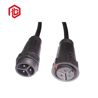 M25 male and female docking high-power 32A current connector IP67 waterproof outdoor power cord processing