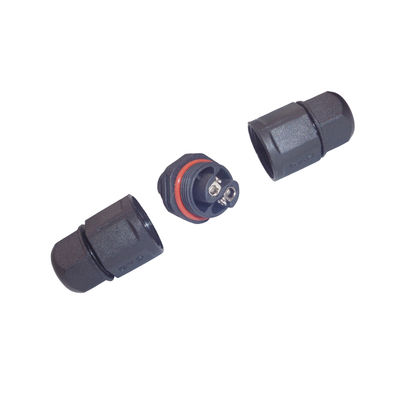 500V Nylon(PA66)+GF 94V-0 Waterproof Circular Connector with 3000 Times Durability for Landscape Lighting