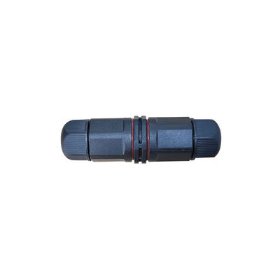 500V Nylon(PA66)+GF 94V-0 Waterproof Circular Connector with 3000 Times Durability for Landscape Lighting