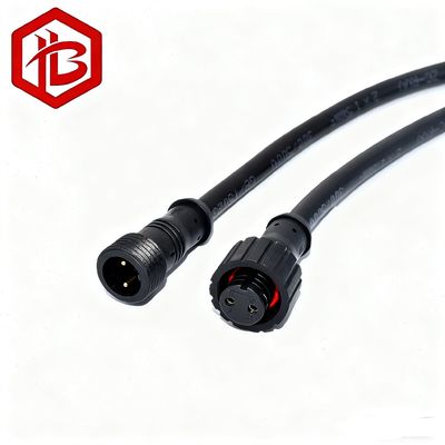 M11 PVC PLUG  M16 M18 Male and Female Connector 2 3 4 5 6 7 8 10 Pin Circular LED Outdoor Lighting Waterproof Cable Connector