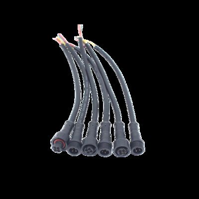 Factory Price Male Female Black Nylon M11 Plugs IP65 Aerospace UHF PCB Copper Contact 16A 500V Waterproof LED Lamp Connectors