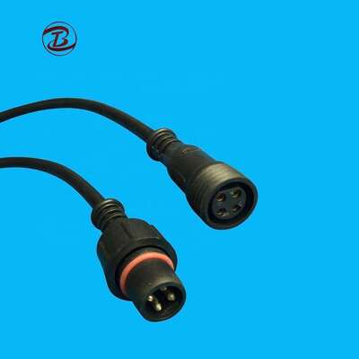 Bett Hot Selling High Quality 4pin Copper Contact 110v IP67 Waterproof Electric Connector and Cables for FPC Solar Power System