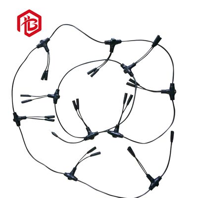 T Type Male/Female Copper Waterproof Connectors Three Way 2 3 4 Pin Cable for Aerospace Power Outdoor Lighting