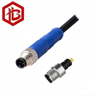 OEM ODM M5 4 Pin Male/Female Waterproof IP68 Aerospace RF FPC Circular Connector Cable