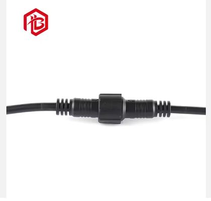 IP68 Rated 6A Waterproof Nylon Connector with Customizable Cable Length for LED Adaptor