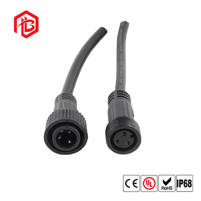 M23 Waterproof Male/Female Copper Connector with Cable RF/UHF Rated 16A for Solar Power Systems