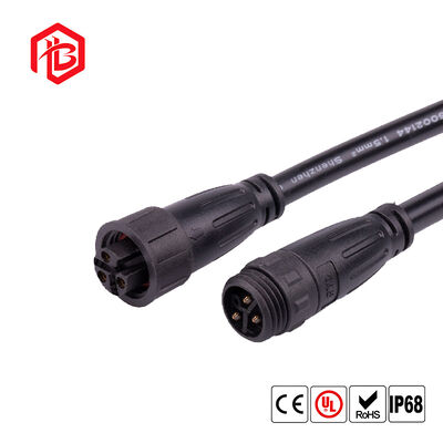 M16 Waterproof IP68 Copper Contact Male/Female Connector with Cable
