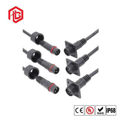 BETT M15 FLANGED IP68 Waterproof Plug with Nylon/PVC Housing (Male/Female)