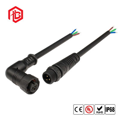 M12 straight elbow connector