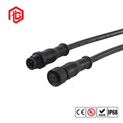 M12 Copper Housing 30A IP68 Male/Female Waterproof Connector