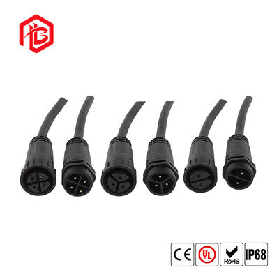 M25 Waterproof Nylon Connector with Copper Contacts IP68 Rated 2-Pin/3-Pin Adaptor Cable Included FPC PCB Power