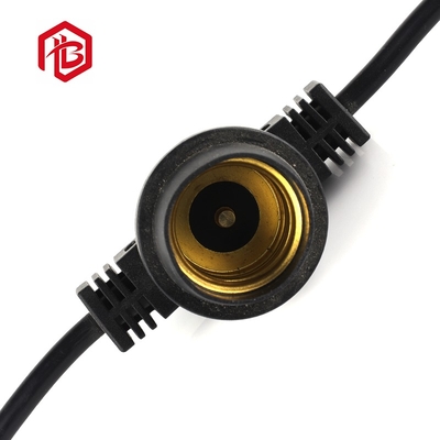 E27 IP67 방수 램프 홀더 커넥터 2-12 코어 24V DC