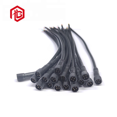 PVC M10 전선 커넥터 Ip67 IP68 방수 2 3 4 5 핀 LED 야외 조명 수컷 암컷 전선 커넥터